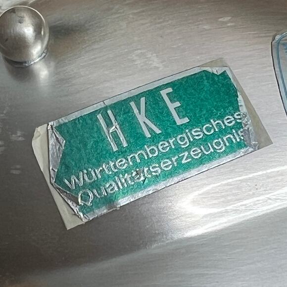 Vintage 50s PR Silver Plate Leaf Dishes HKE Hans Knabel Esslingen West Germany - Picture 5 of 10